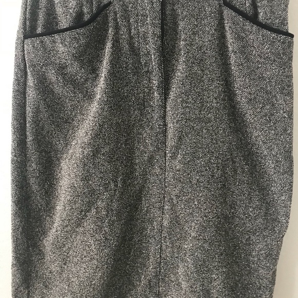 Talbots dark gray skirt - Picture 3 of 4